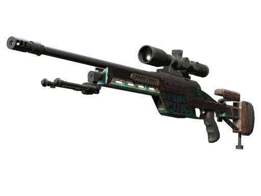 Souvenir SSG 08 | Azure Glyph (Field-Tested)