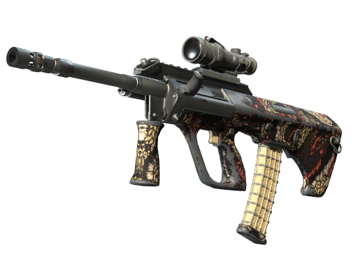Souvenir AUG | Snake Pit (Well-Worn)