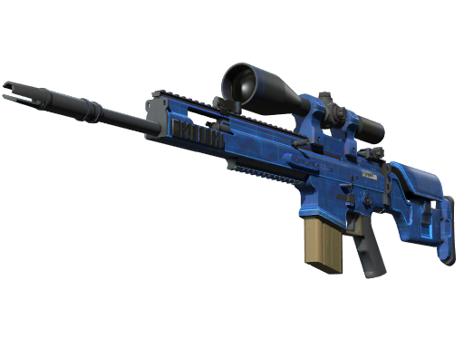 StatTrak™ SCAR-20 | Blueprint (Minimal Wear)