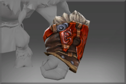 Inscribed Gauntlets of the Red Mountain