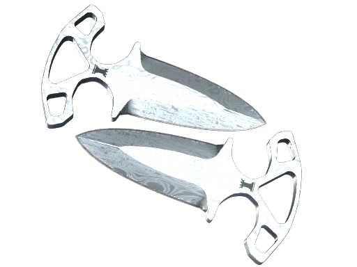 ★ StatTrak™ Shadow Daggers | Damascus Steel (Minimal Wear)