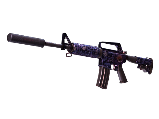 StatTrak™ M4A1-S | Black Lotus (Battle-Scarred)