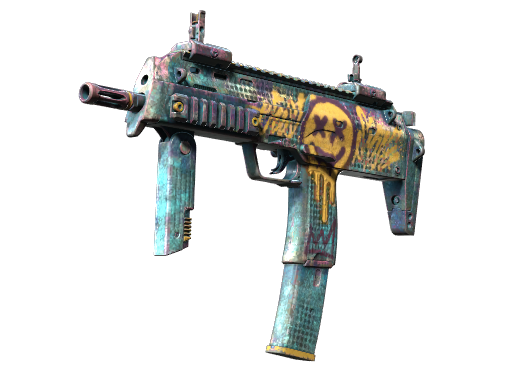 MP7 | Just Smile (Well-Worn)
