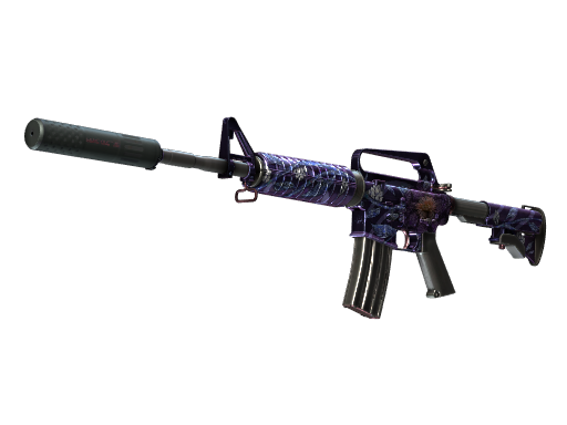 StatTrak™ M4A1-S | Black Lotus (Minimal Wear)