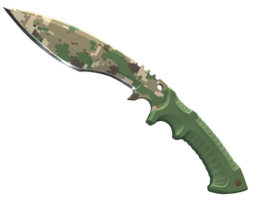 ★ ST™ Kukri Knife | Forest DDPAT