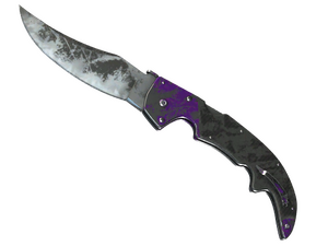 ★ ST™ Falchion Knife | Ultraviolet