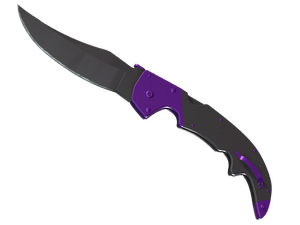 ★ StatTrak™ Falchion Knife | Ultraviolet (Minimal Wear)