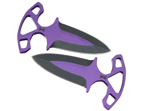★ StatTrak™ Shadow Daggers | Ultraviolet (Factory New)