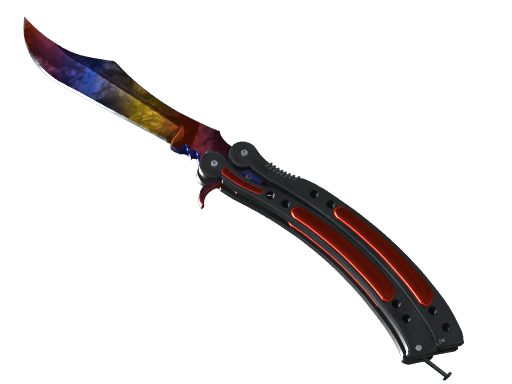 ★ StatTrak™ Butterfly Knife | Marble Fade (Minimal Wear)