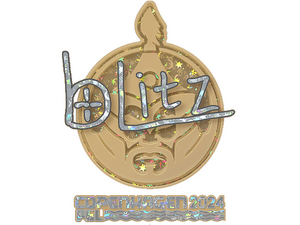 Sticker | bLitz (Glitter) | Copenhagen 2024