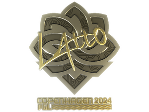 Sticker | latto (Gold) | Copenhagen 2024