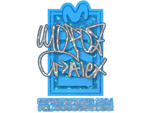 Sticker | mopoz (Glitter) | Copenhagen 2024