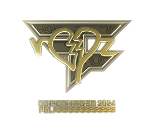 Sticker | ropz (Gold) | Copenhagen 2024