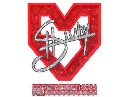 Sticker | siuhy (Glitter) | Copenhagen 2024