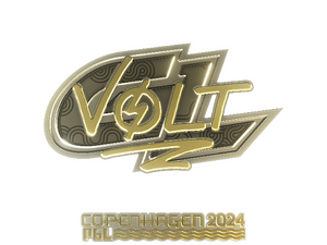 Sticker | volt (Gold) | Copenhagen 2024