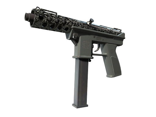 StatTrak™ Tec-9 | Cut Out (Well-Worn)