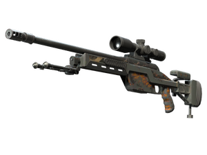 StatTrak™ SSG 08 | Death's Head (Battle-Scarred)