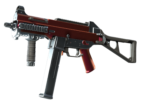 UMP-45 | Crimson Foil (Minimal Wear)