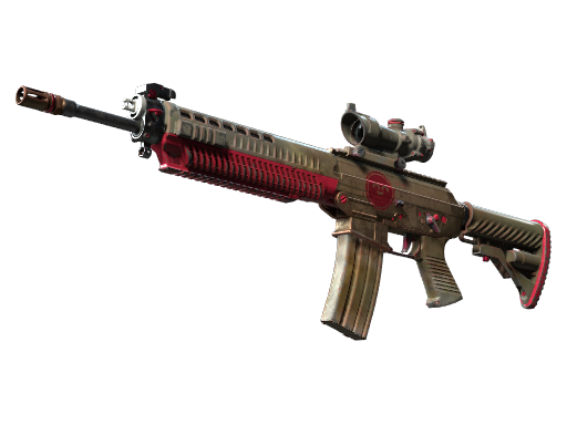 SG 553 | Berry Gel Coat (Well-Worn)
