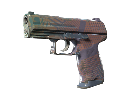 P2000 | Coral Halftone (Well-Worn)