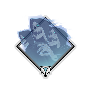 Gold Crownfall Sticker - Skeleton Ancestors