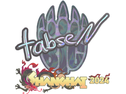 Sticker | tabseN (Holo) | Shanghai 2024