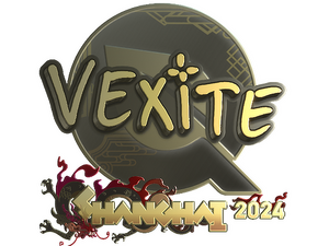 Sticker | vexite (Gold) | Shanghai 2024
