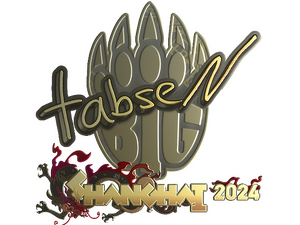 Sticker | tabseN (Gold) | Shanghai 2024