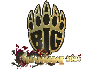 Sticker | BIG (Gold) | Shanghai 2024