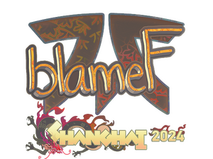 Sticker | blameF (Holo) | Shanghai 2024