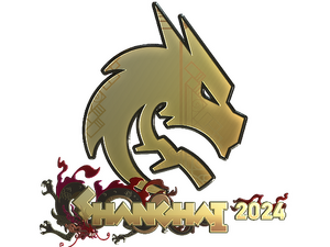 Sticker | Team Spirit (Gold) | Shanghai 2024