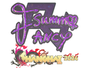 Sticker | Summer (Glitter) | Shanghai 2024