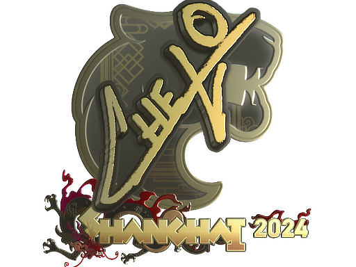 Sticker | chelo (Gold) | Shanghai 2024