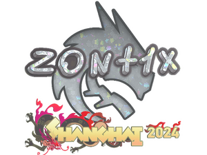 Sticker | zont1x (Glitter) | Shanghai 2024