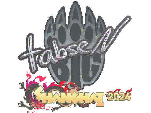 Sticker | tabseN (Glitter) | Shanghai 2024