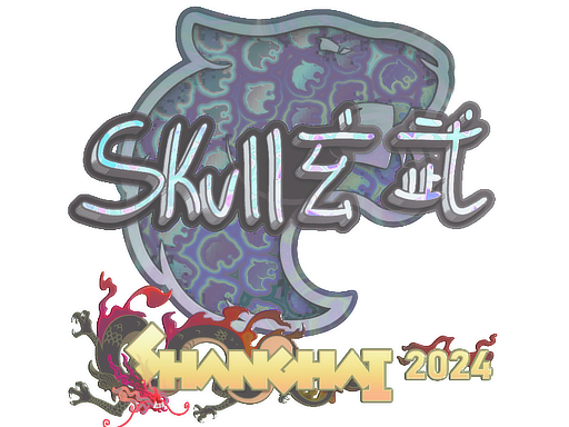 Buy Sticker | skullz (Holo) | Shanghai 2024 – price from $1.46 - Buy ...