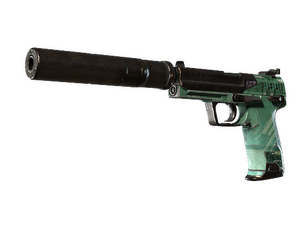StatTrak™ USP-S | PC-GRN (Battle-Scarred)