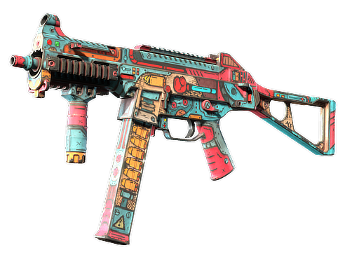 StatTrak™ UMP-45 | K.O. Factory (Well-Worn)