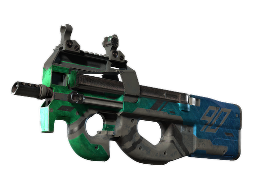 StatTrak™ P90 | Wave Breaker (Battle-Scarred)