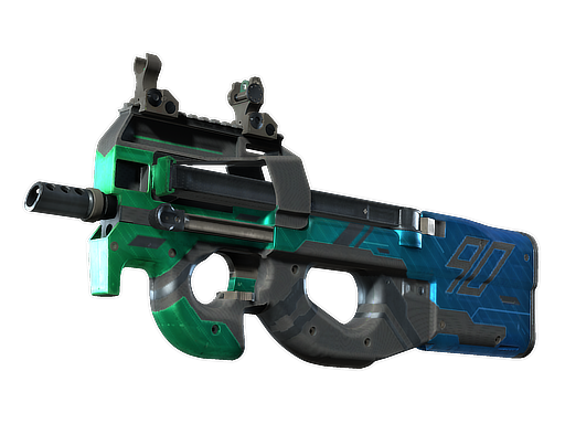 StatTrak™ P90 | Wave Breaker (Minimal Wear)