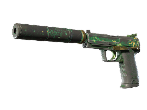 USP-S | Tropical Breeze (Battle-Scarred)