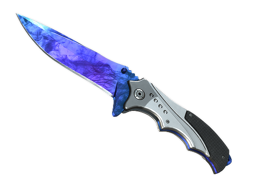 ★ StatTrak™ Nomad Knife | Doppler Sapphire (Minimal Wear)