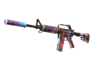 M4A1-S | Glitched Paint (Minimal Wear)