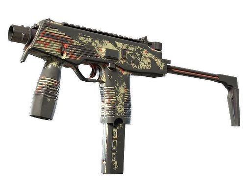 MP9 | Shredded (Battle-Scarred)