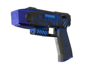 Zeus x27 | Electric Blue (Battle-Scarred)