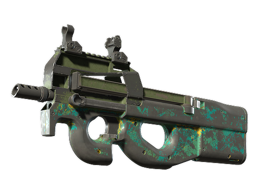 P90 | Mustard Gas (Battle-Scarred)