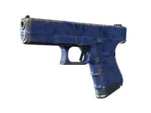 Glock-18 | Ocean Topo (Well-Worn)