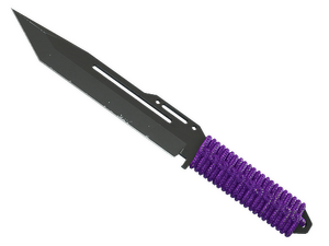 ★ Paracord Knife | Ultraviolet (Well-Worn)