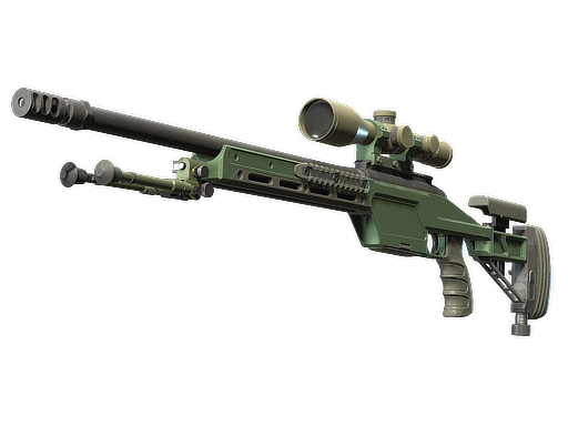 SSG 08 | Green Ceramic (Minimal Wear)