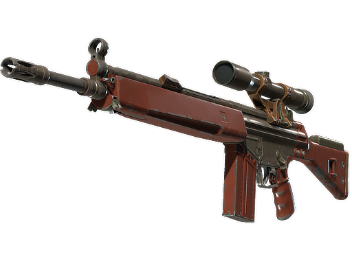 G3SG1 | Red Jasper (Well-Worn)